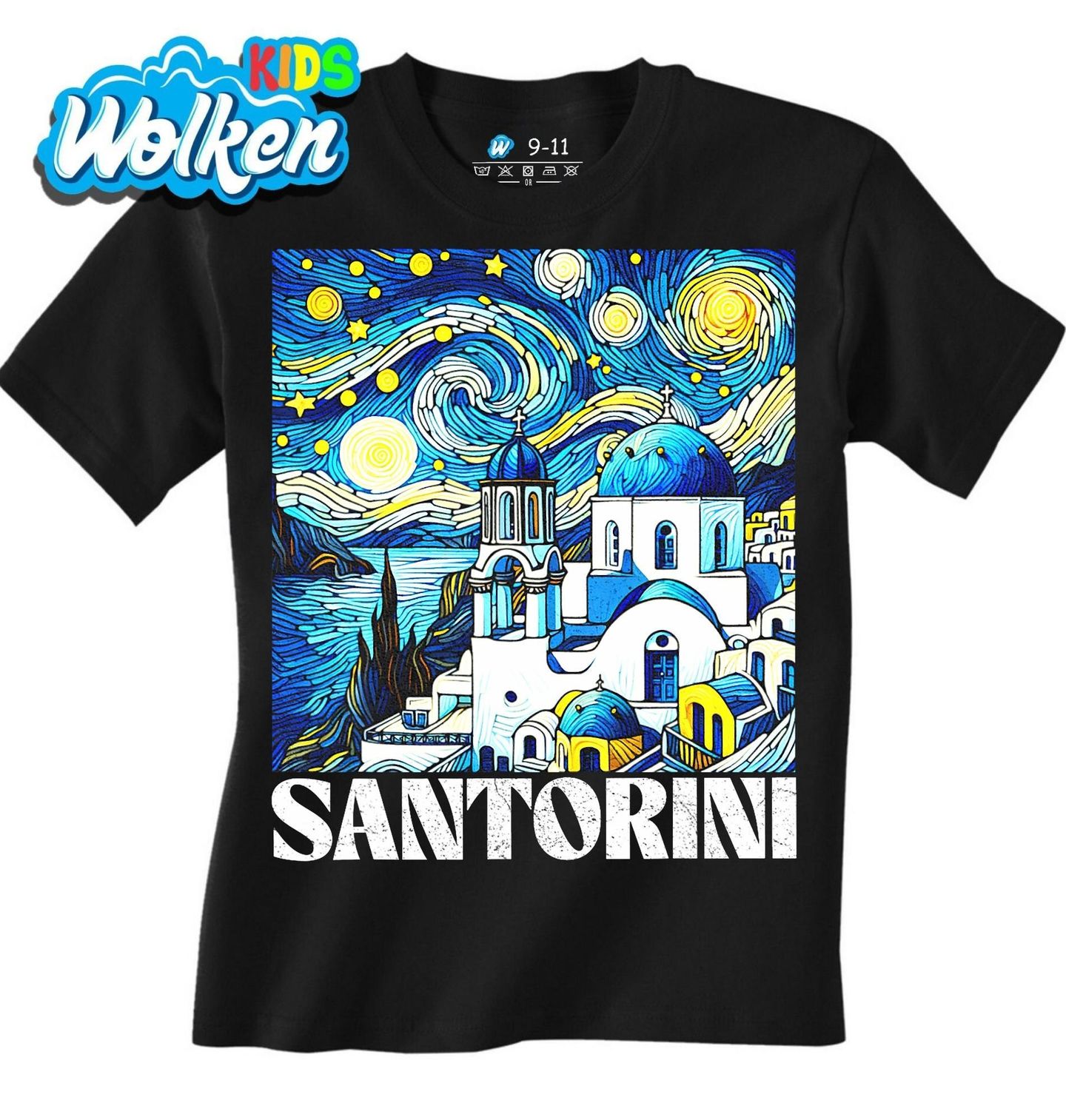 Dětské tričko Santorini v Hvězdné Noci.jpg