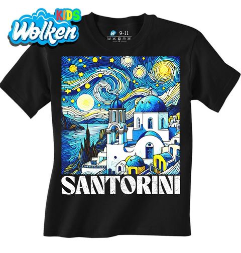Obrázek produktu Dětské tričko Santorini v Hvězdné Noci