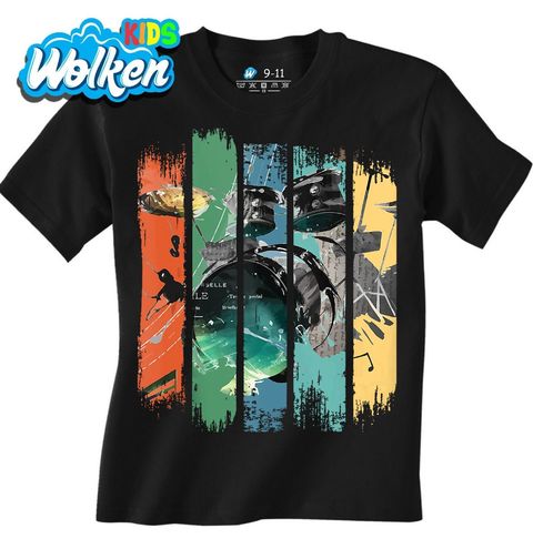 Obrázek produktu Dětské tričko Bubny v Barvách