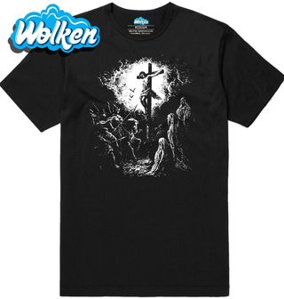 Pánské tričko Ukřižování v Kontrastu Světla a Tmy.jpg