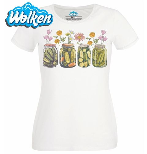 Obrázek produktu Dámské tričko Domácí Nakládané Okurky