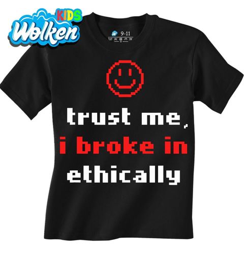 Obrázek produktu Dětské tričko Etický Hacker Styl