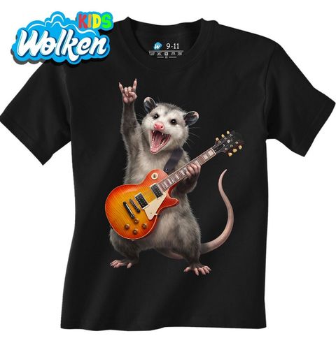 Obrázek produktu Dětské tričko Rocková Vačice s Kytarou