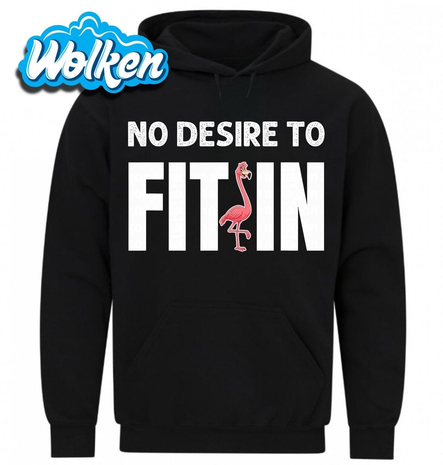 Mikina Není třeba Zapadnout No Desire to Fit in.jpg