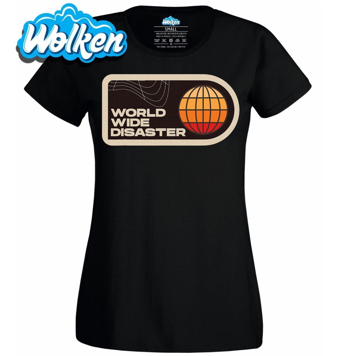 Dámské tričko Celosvětová Katastrofa World Wide Disaster.jpg