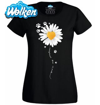 Dámské tričko Květ Lásky s Tlapkami.jpg