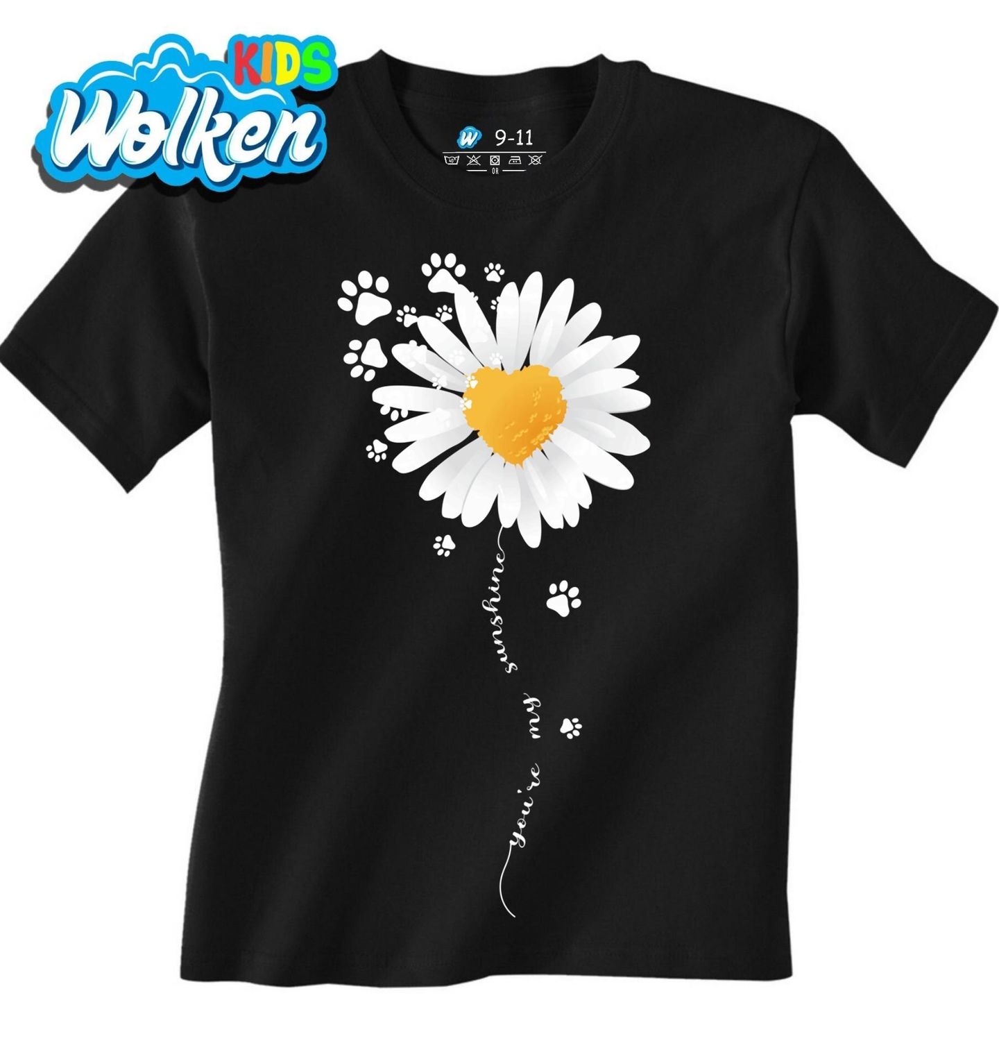 Dětské tričko Květ Lásky s Tlapkami.jpg