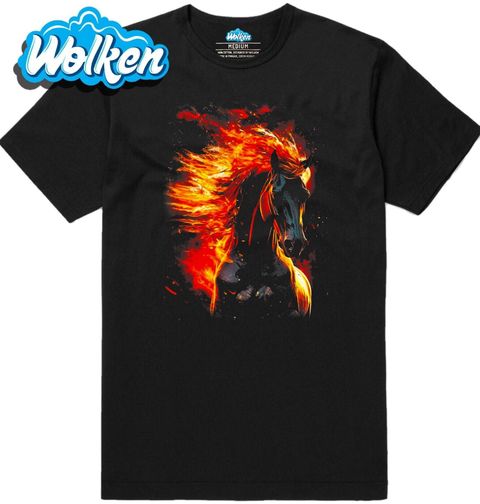 Obrázek produktu Pánské tričko Kůň v Plamenech
