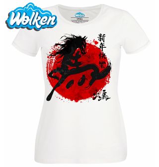 Dámské tričko Umění Koně v Japonském Stylu.jpg