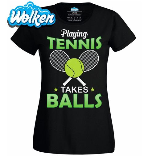 Obrázek produktu Dámské tričko Tenis Odvaha na Kurtu