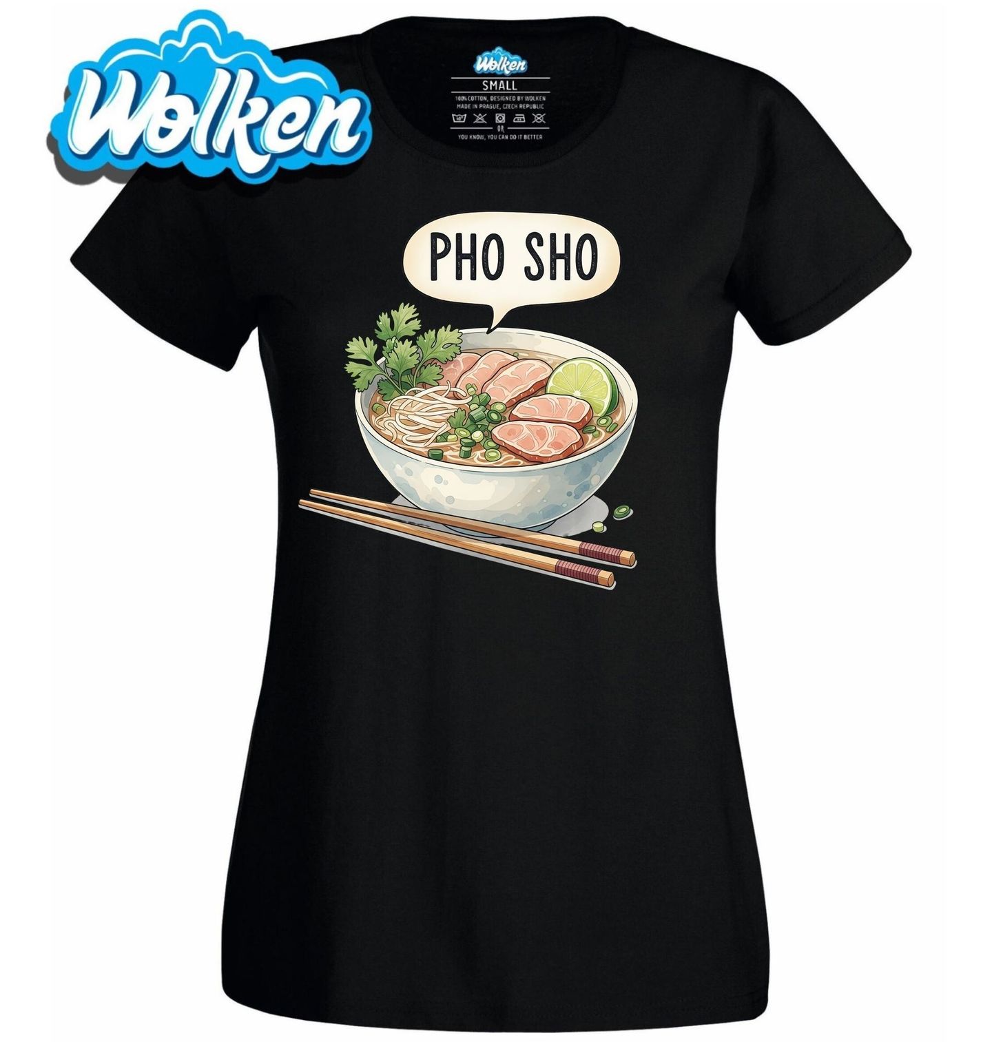 Dámské tričko Pho Sho Jistota Chutí.jpg