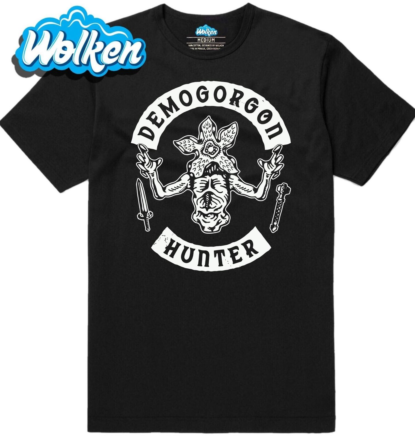 Pánské tričko Lovec z Upside Down.jpg