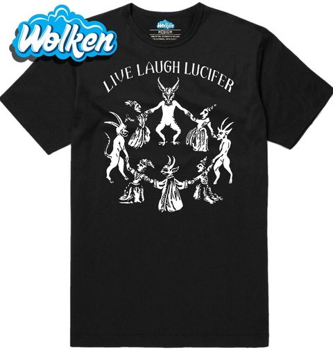 Obrázek produktu Pánské tričko Žij Směj se Lucifer Live Laugh Lucifer
