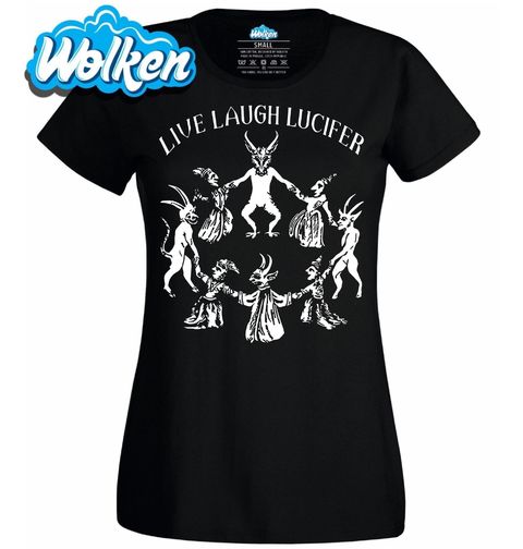 Obrázek produktu Dámské tričko Žij Směj se Lucifer Live Laugh Lucifer