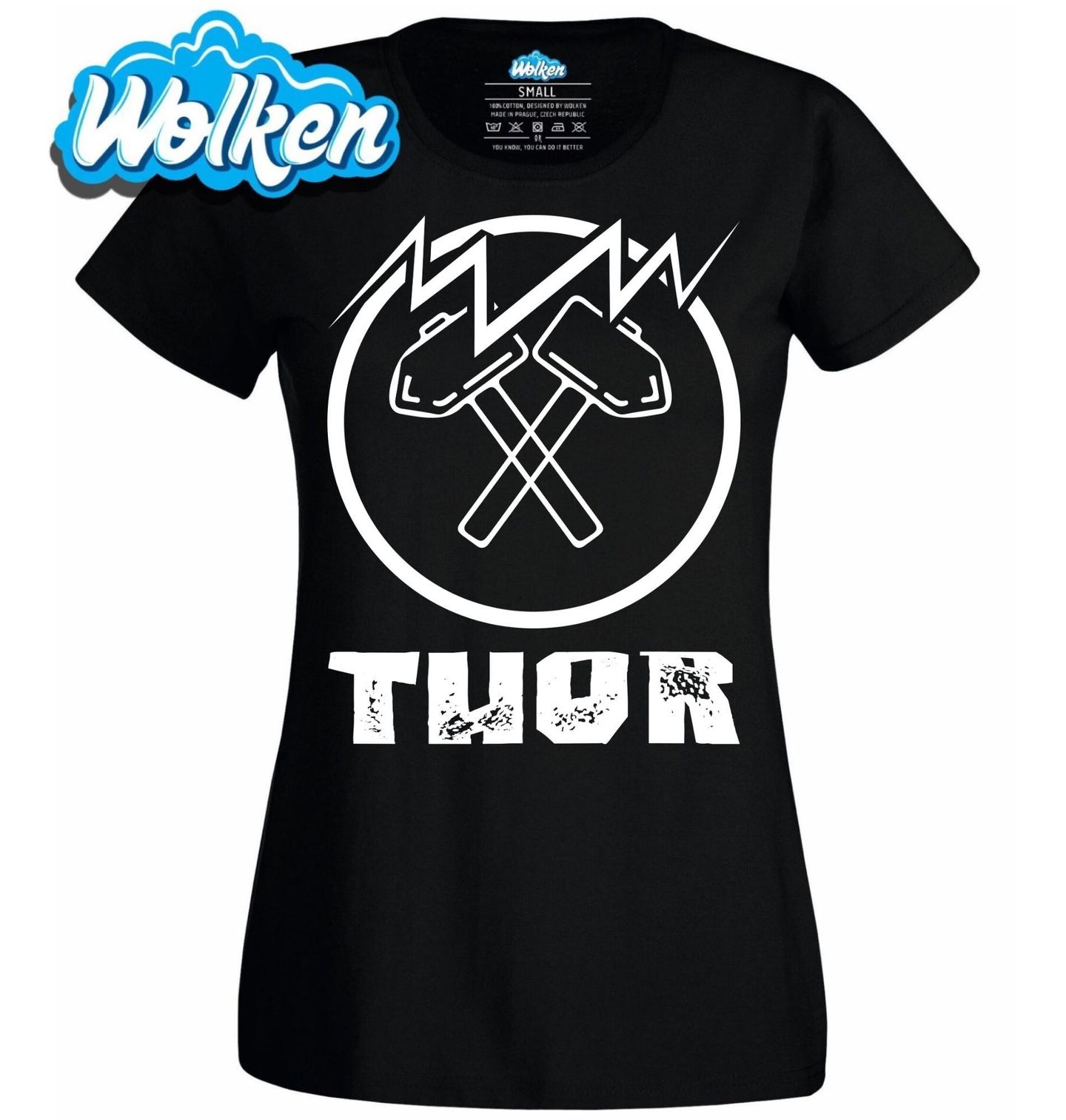 Dámské tričko Thor Síla Severského Boha.jpg