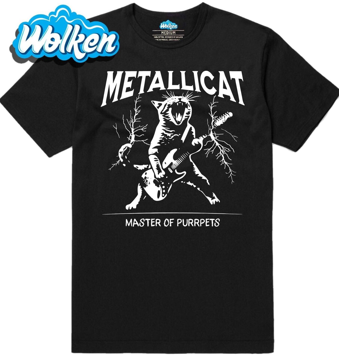 Pánské tričko Metalová Kočka.jpg