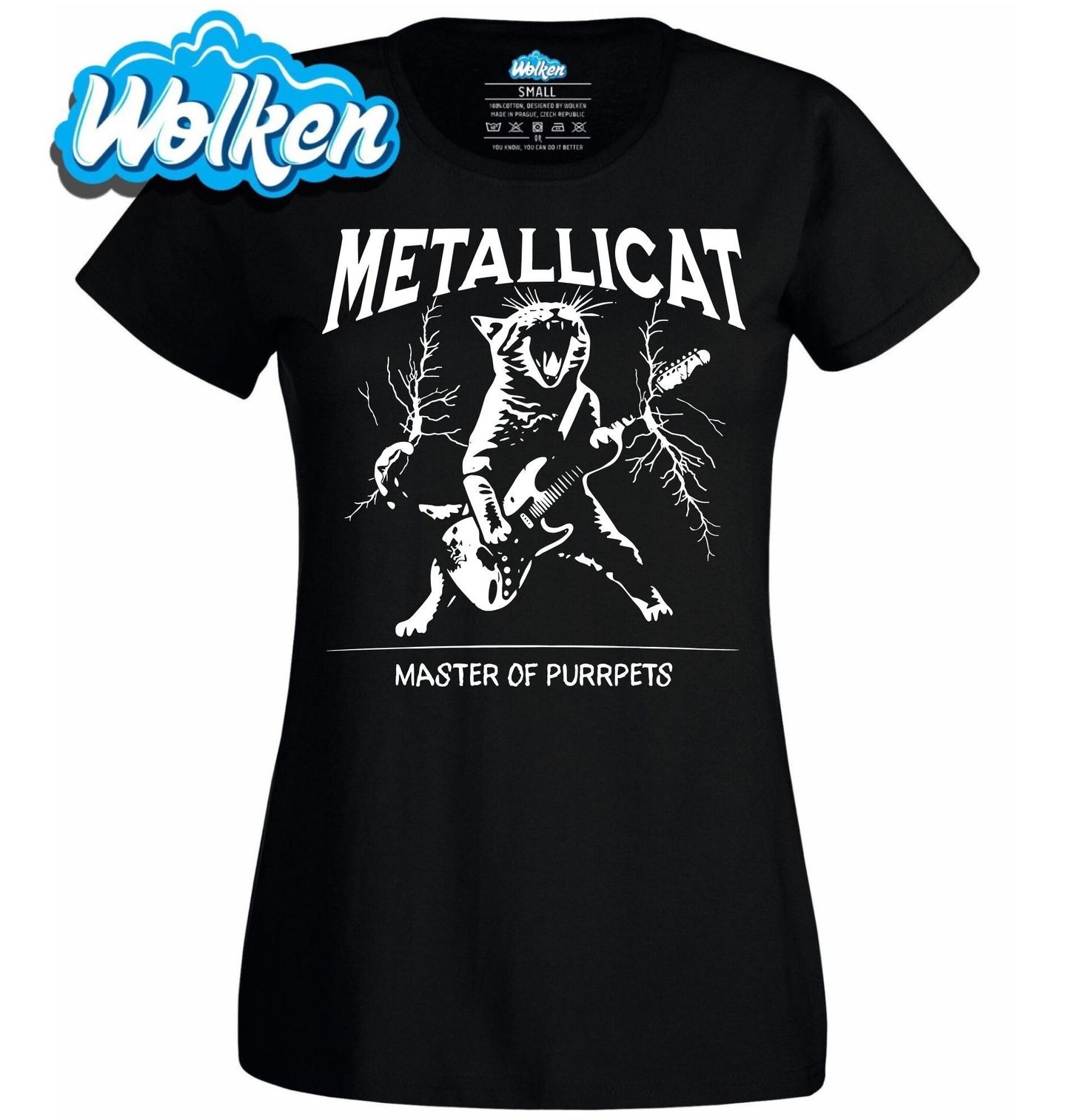 Dámské tričko Metalová Kočka.jpg