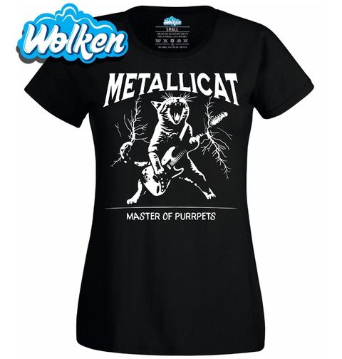 Obrázek produktu Dámské tričko Metalová Kočka Metallicat