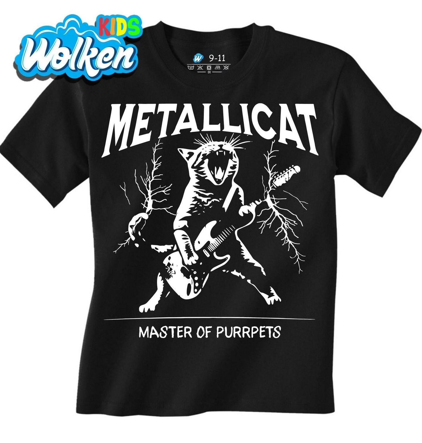 Dětské tričko Metalová Kočka.jpg