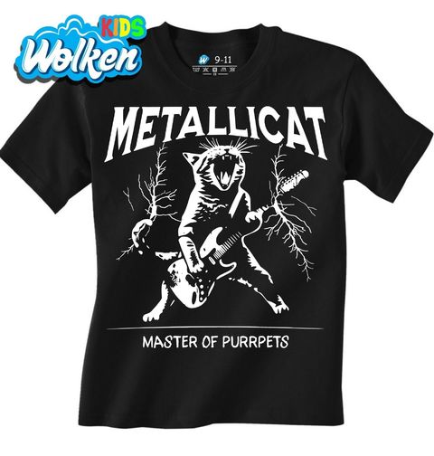 Obrázek produktu Dětské tričko Metalová Kočka Metallicat