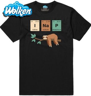 Pánské tričko Lenochod Chemické Prvky I NaP.jpg