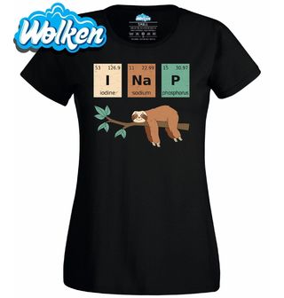 Dámské tričko Lenochod Chemické Prvky I NaP.jpg