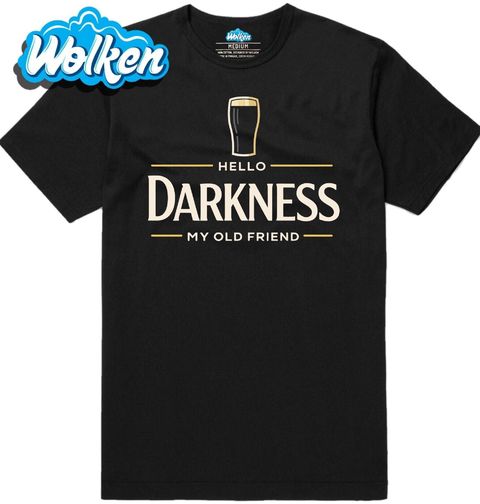 Obrázek produktu Pánské tričko Pivo Hello Darkness My Old Friend