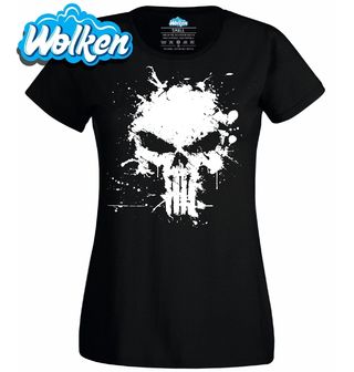 Dámské tričko Street Art Lebka.jpg