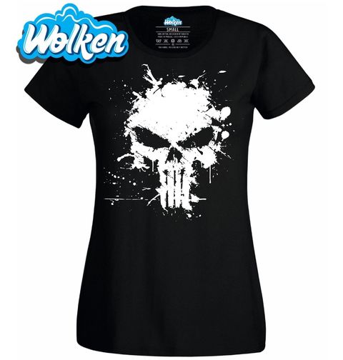 Obrázek produktu Dámské tričko Punisher Street Art Lebka