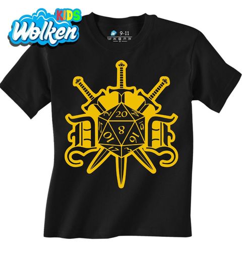 Obrázek produktu Dětské tričko Dračí Kostka a Meče