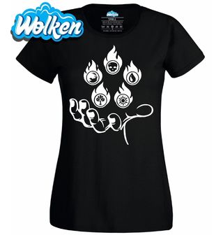 Dámské tričko Síla Živlů v Plamenech.jpg