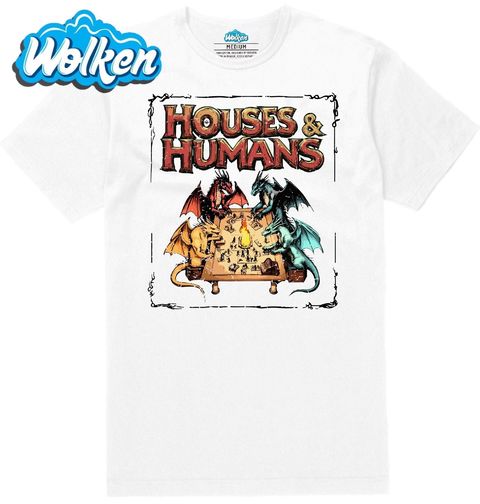 Obrázek produktu Pánské tričko Fantasy Hra Draků Houses & Humans