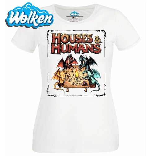 Obrázek produktu Dámské tričko Fantasy Hra Draků Houses & Humans
