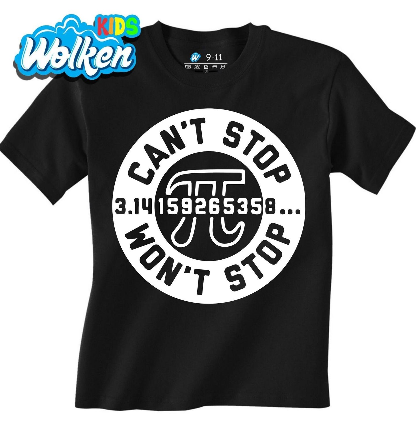 Dětské tričko Nekonečné Pí Can’t stop.jpg