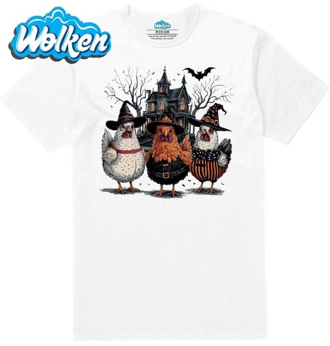 Obrázek produktu Pánské tričko Halloweenské Slepice