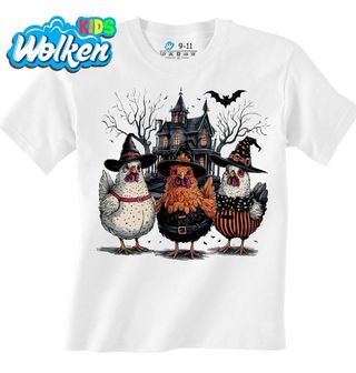 Dětské tričko Halloween Slepice.jpg