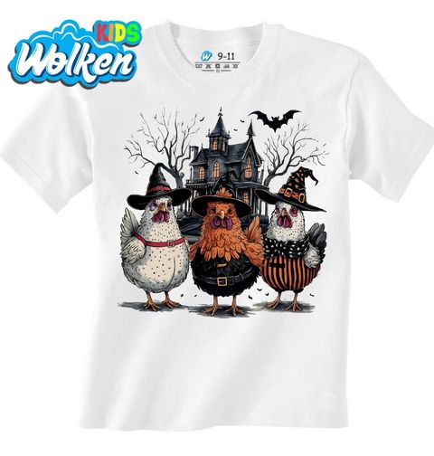 Obrázek produktu Dětské tričko Halloweenské Slepice
