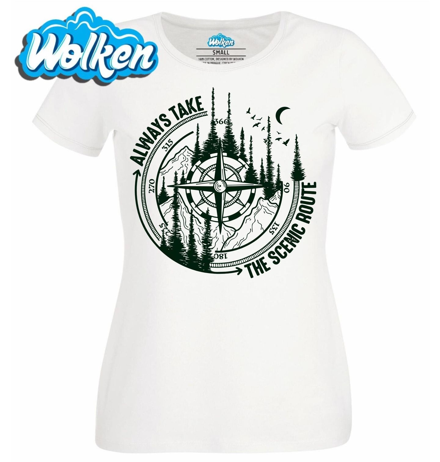 Dámské tričko Dobrodružný Kompas.jpg