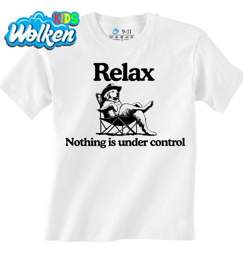 Obrázek produktu Dětské tričko Relaxující Zlatý Retrívr v Křesle