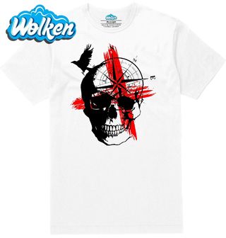 Pánské tričko Trash Polka Lebka a Kompas.jpg