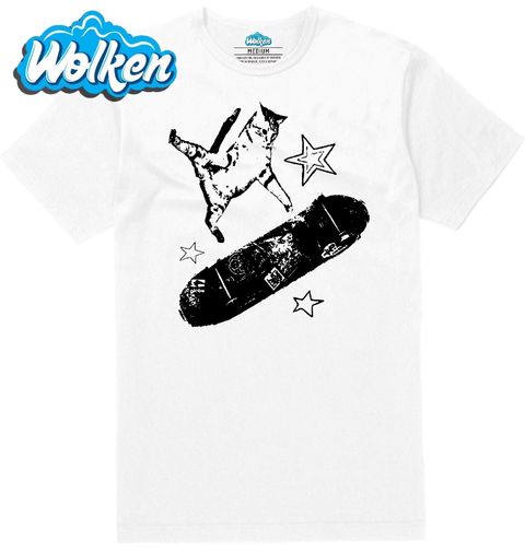 Obrázek produktu Pánské tričko Skate Kočka