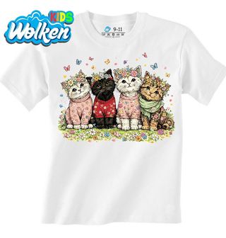 Dětské tričko Květinová Parta Koťat.jpg