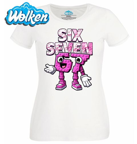 Obrázek produktu Dámské tričko Six Seven Růžové Lego 67