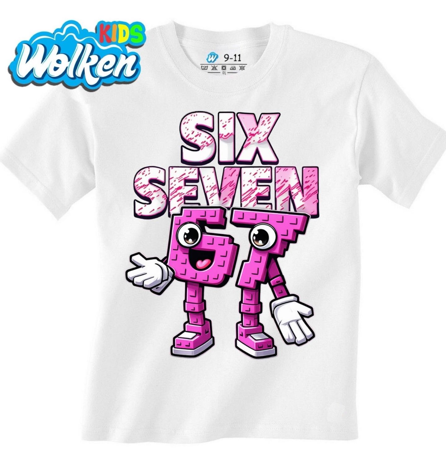 Dětské tričko Six Seven Růžové Lego.jpg