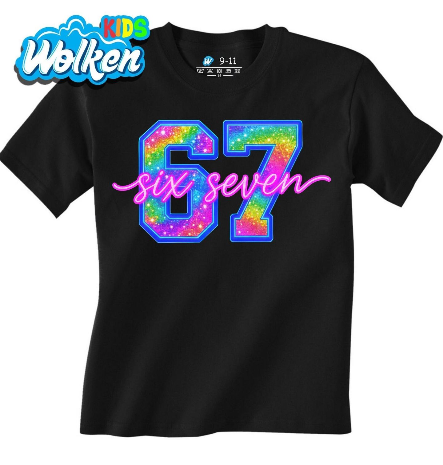Dětské tričko Neonové Six Seven.jpg