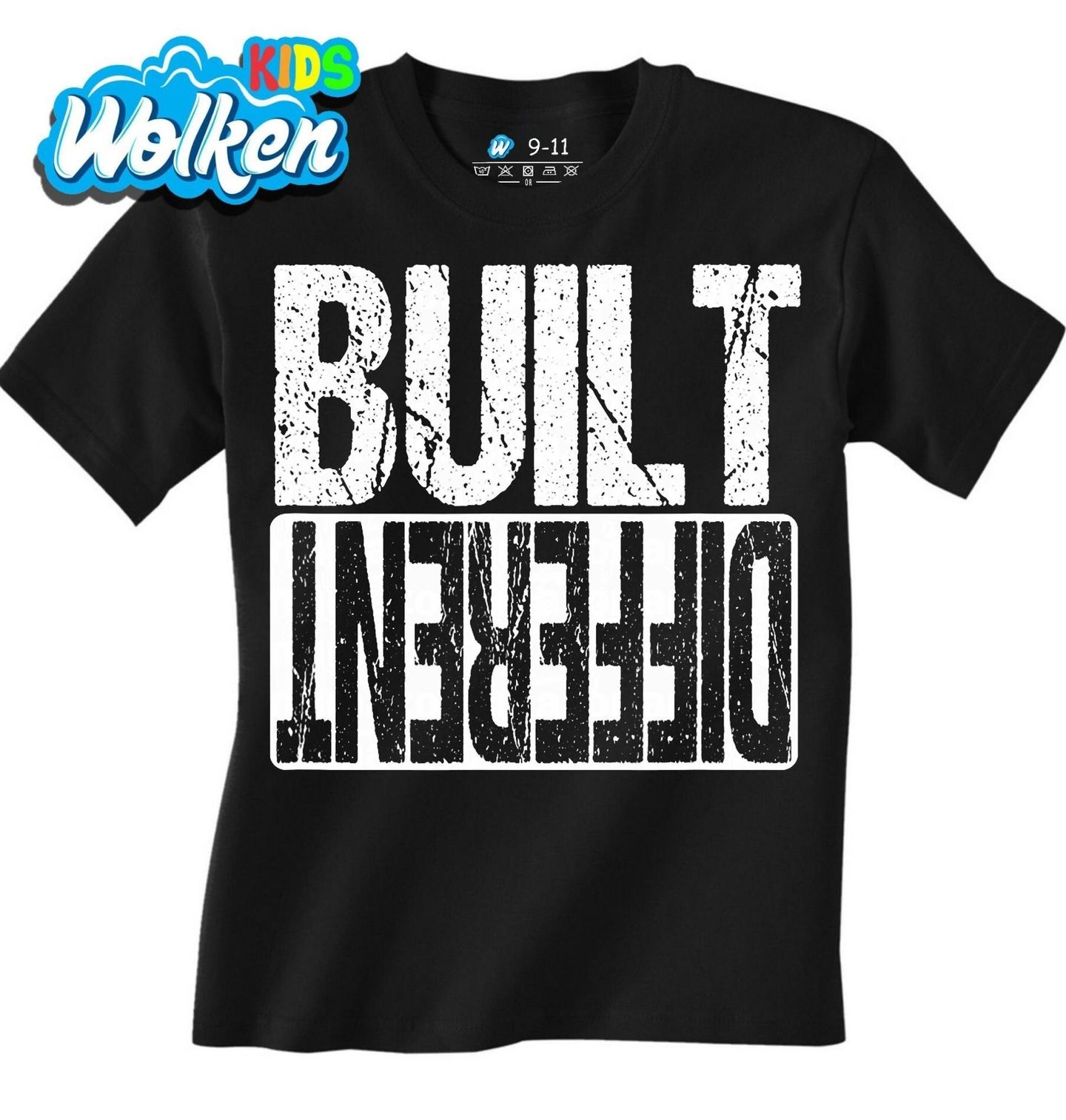 Dětské tričko Stvořen Jinak Built Different.jpg