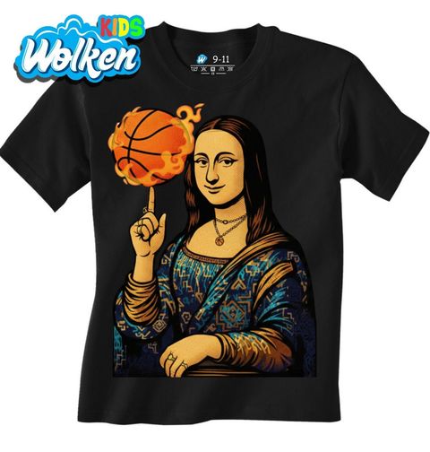 Obrázek produktu Dětské tričko Basketbalistka Mona Lisa