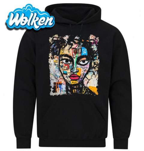 Obrázek produktu Pánská mikina Abstraktní Barevná Tvář Graffiti