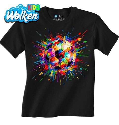 Obrázek produktu Dětské tričko Fotbalový Míč Plný Barev