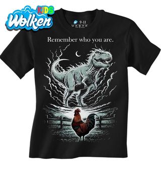 Dětské tričko T-Rex vs Kohout.jpg